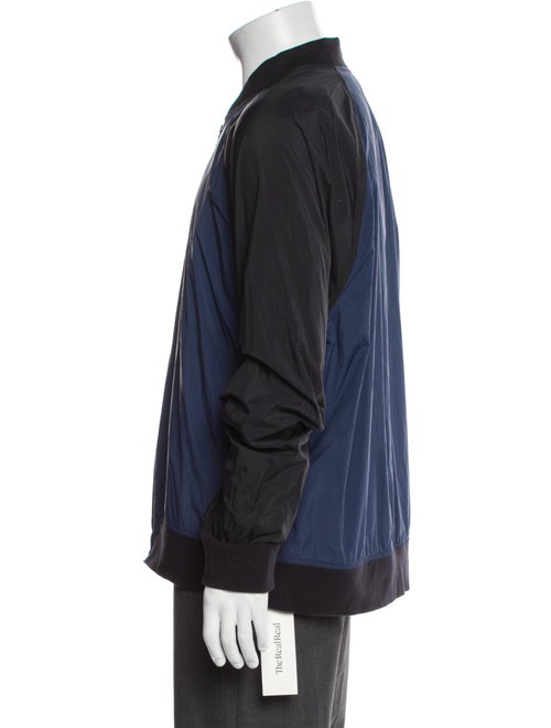 James Perse Colorblock Pattern Windbreaker