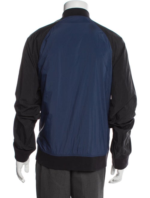 James Perse Colorblock Pattern Windbreaker