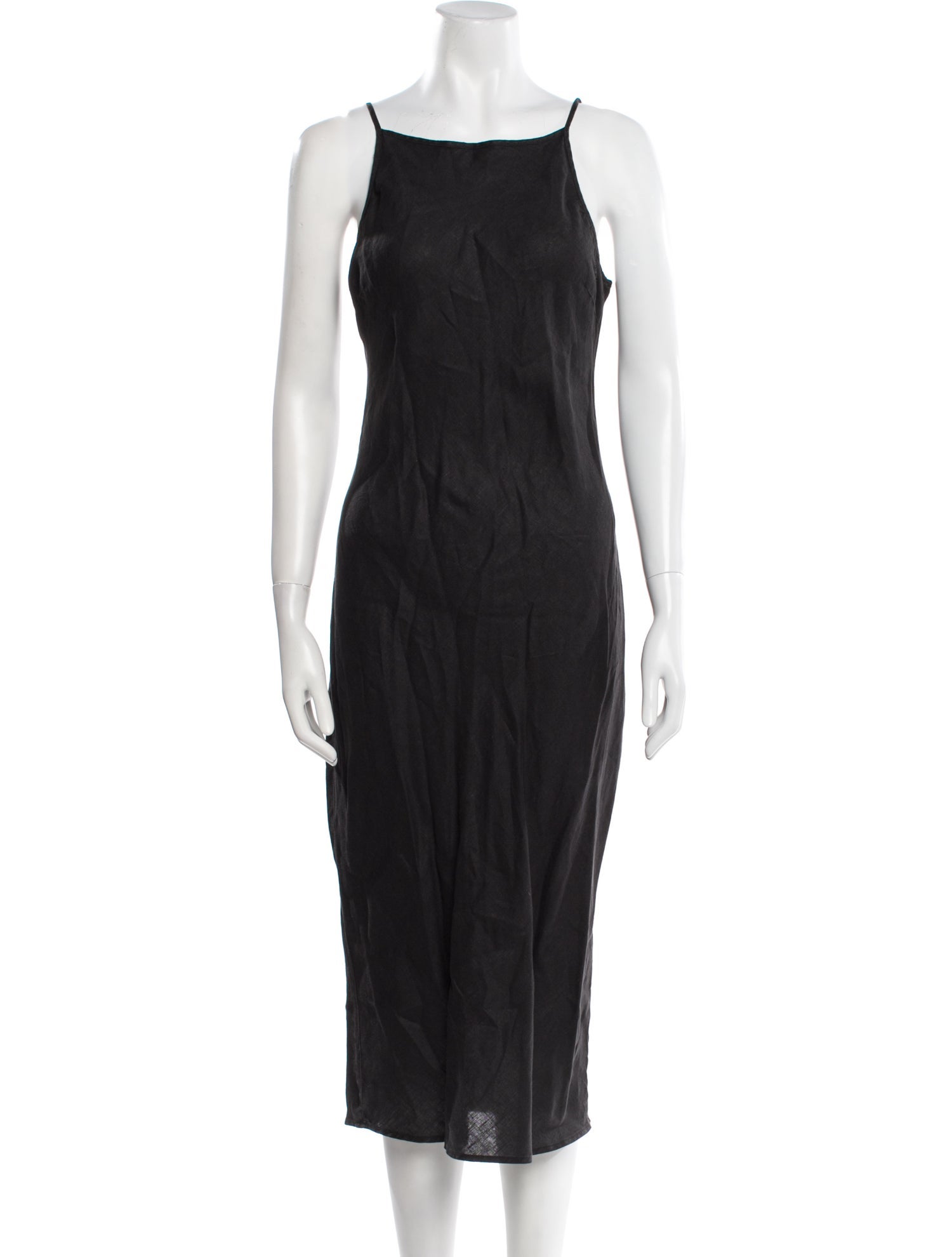 James Perse Linen Midi Length Dress