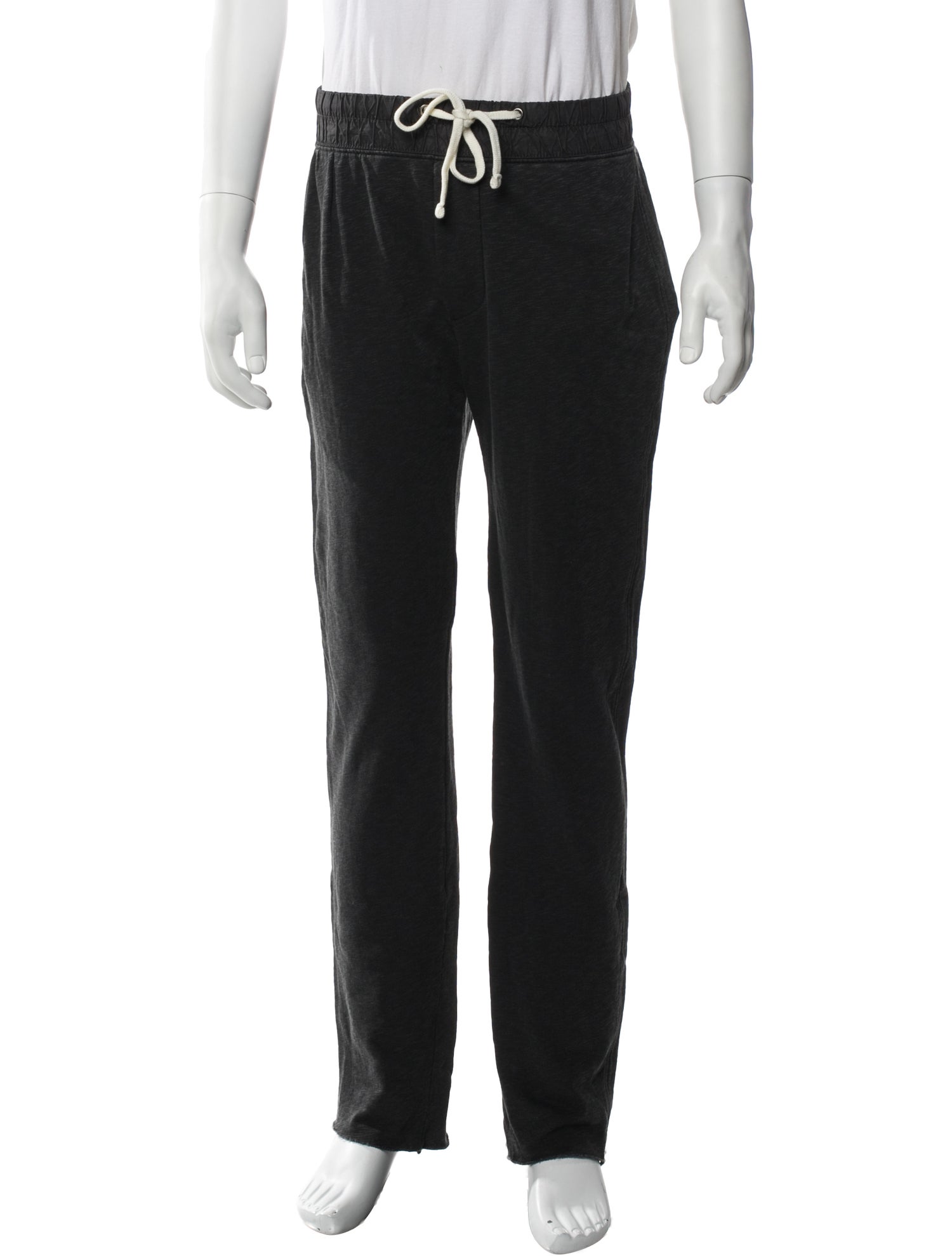 James Perse Raw-Edge Trim Lounge Bottoms