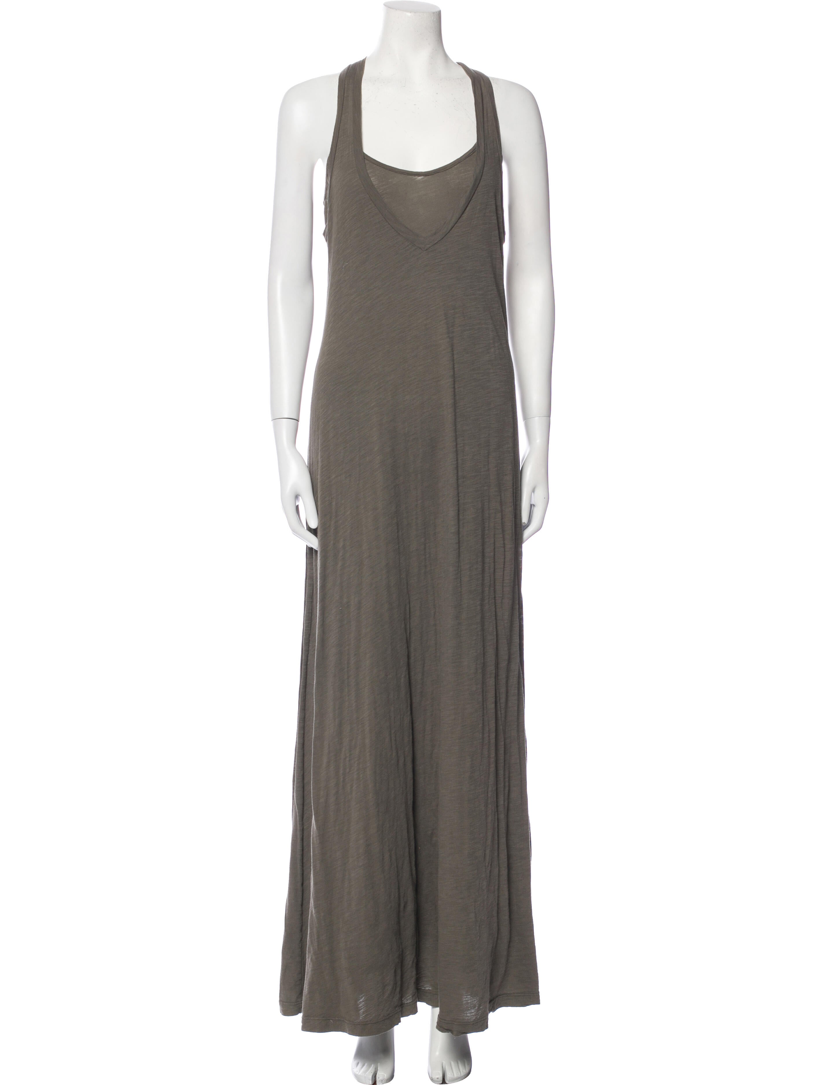James Perse Square Neckline Long Dress