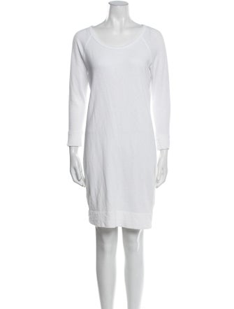 James Perse Scoop Neck Mini Dress