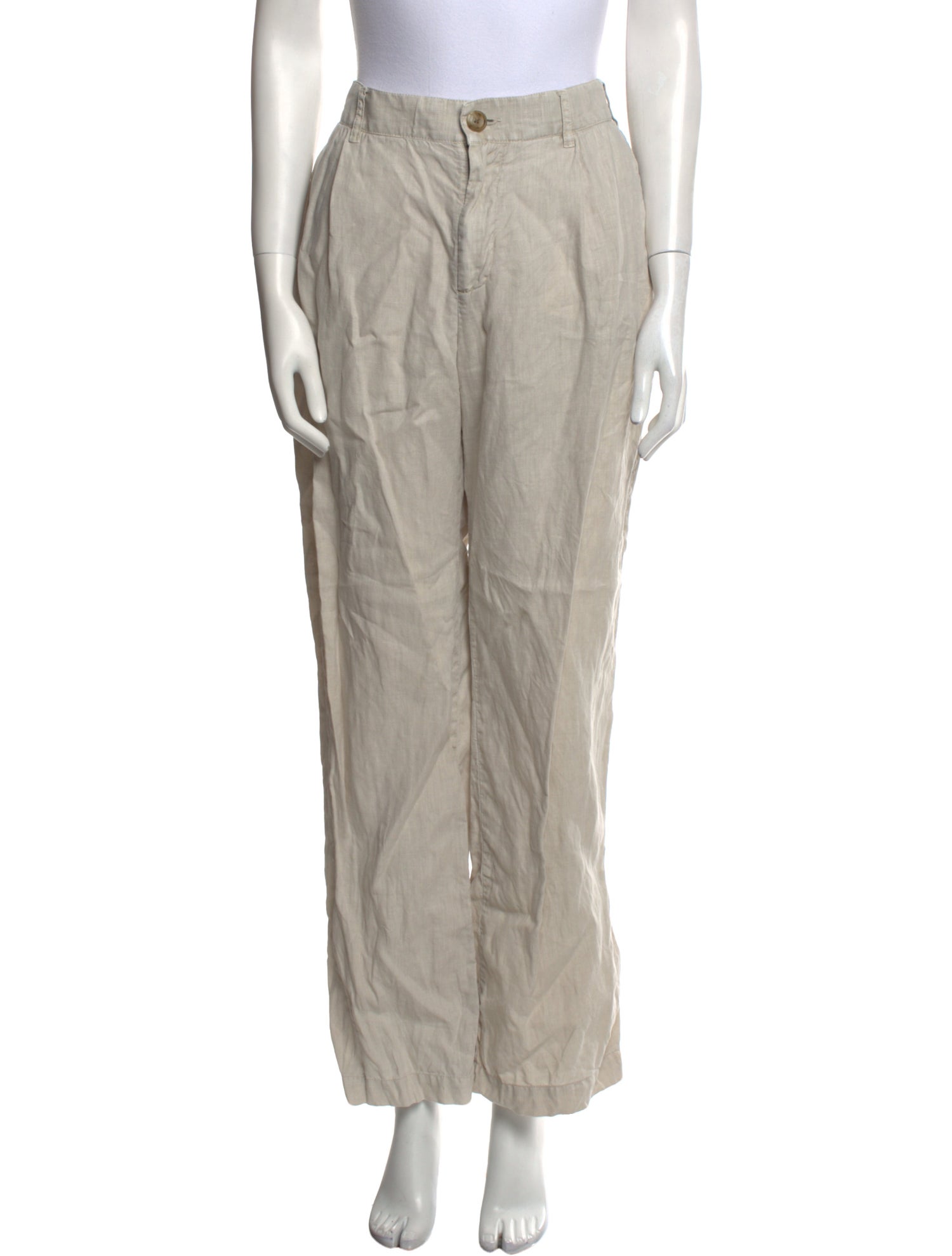James Perse Linen Straight Leg Pants