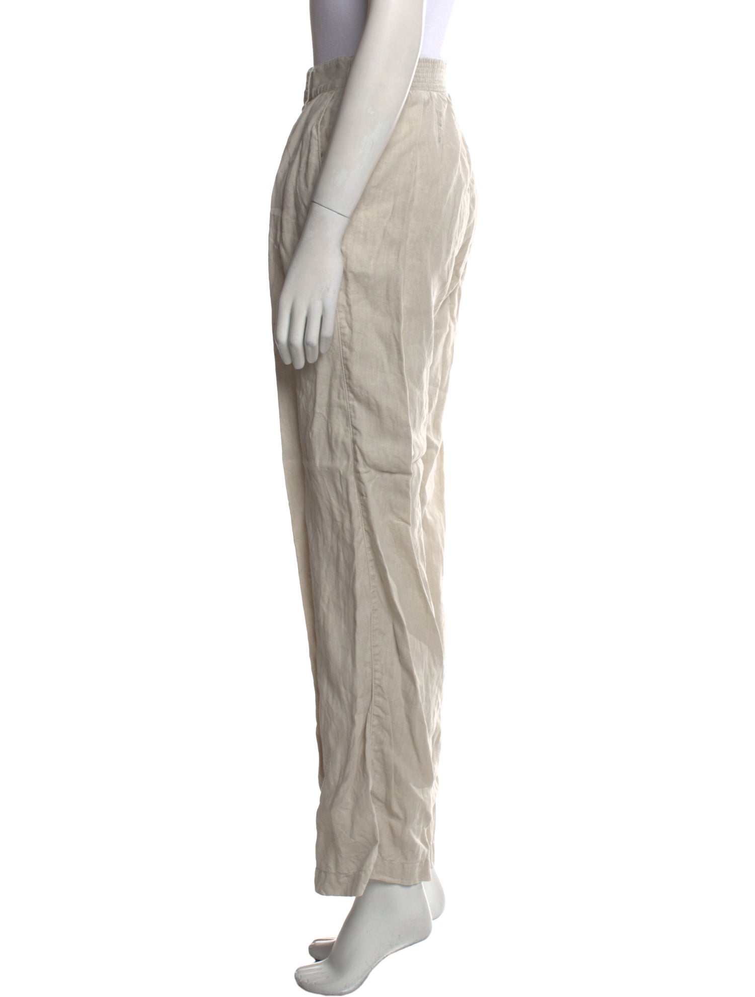 James Perse Linen Straight Leg Pants