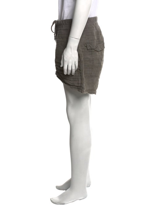 James Perse Linen Jogger Shorts