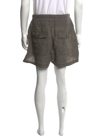 James Perse Linen Jogger Shorts