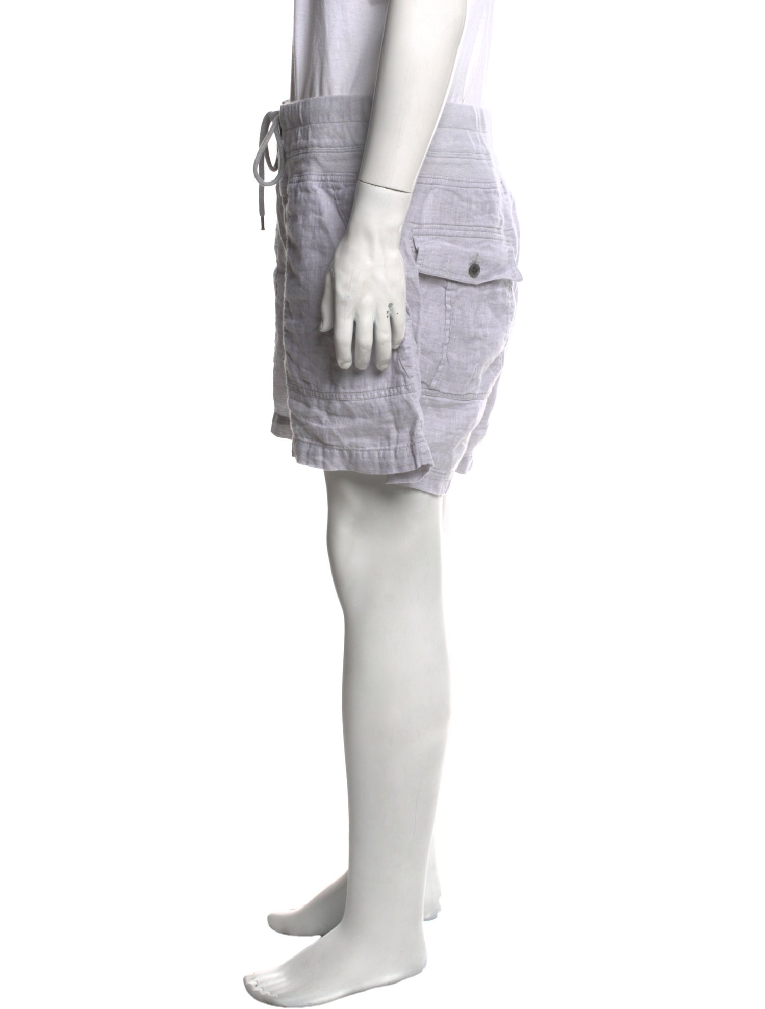 James Perse Linen Jogger Shorts