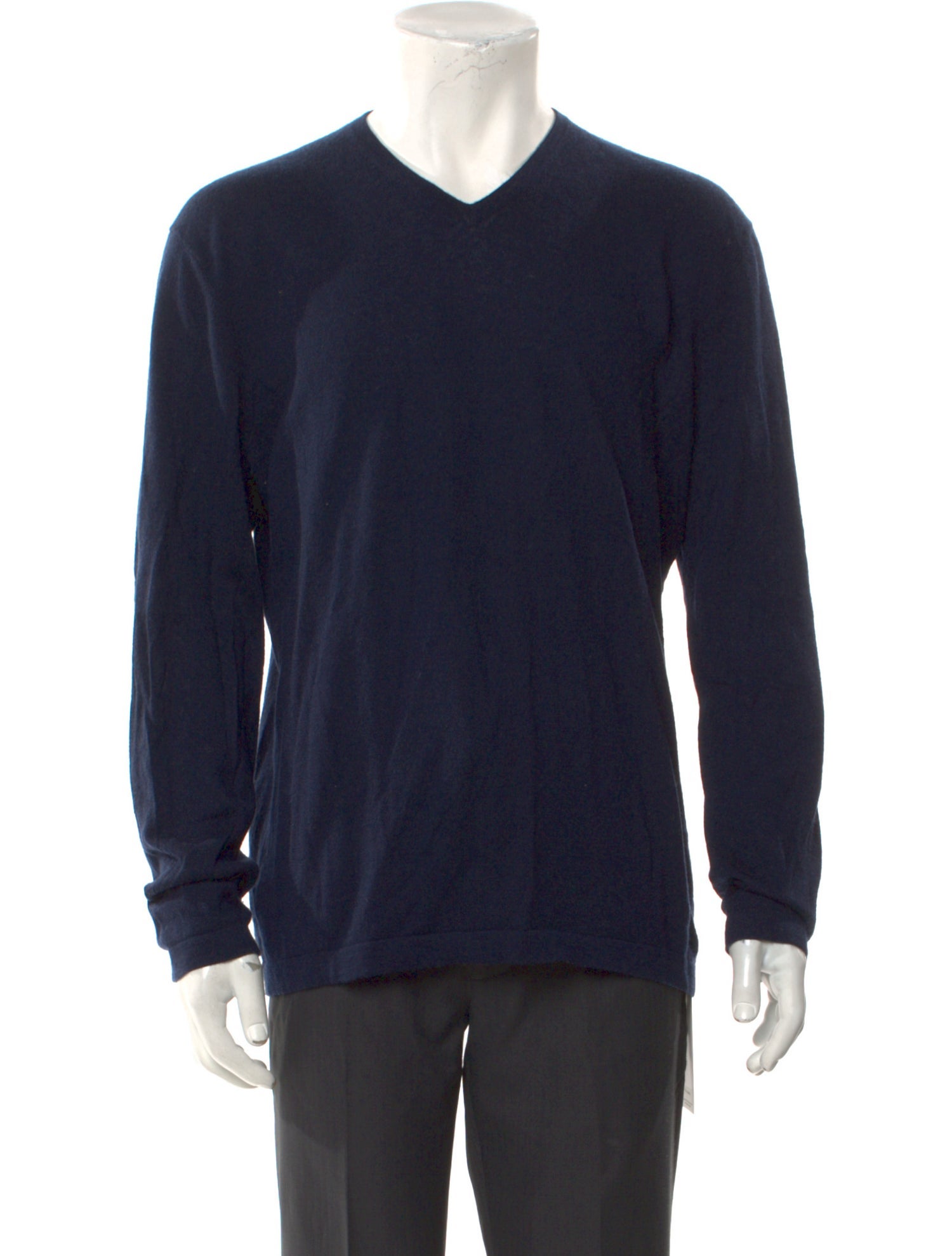 James Perse V-Neck Long Sleeve Pullover