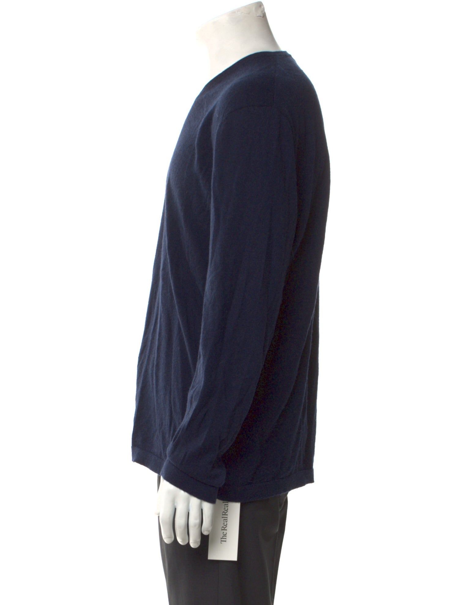 James Perse V-Neck Long Sleeve Pullover
