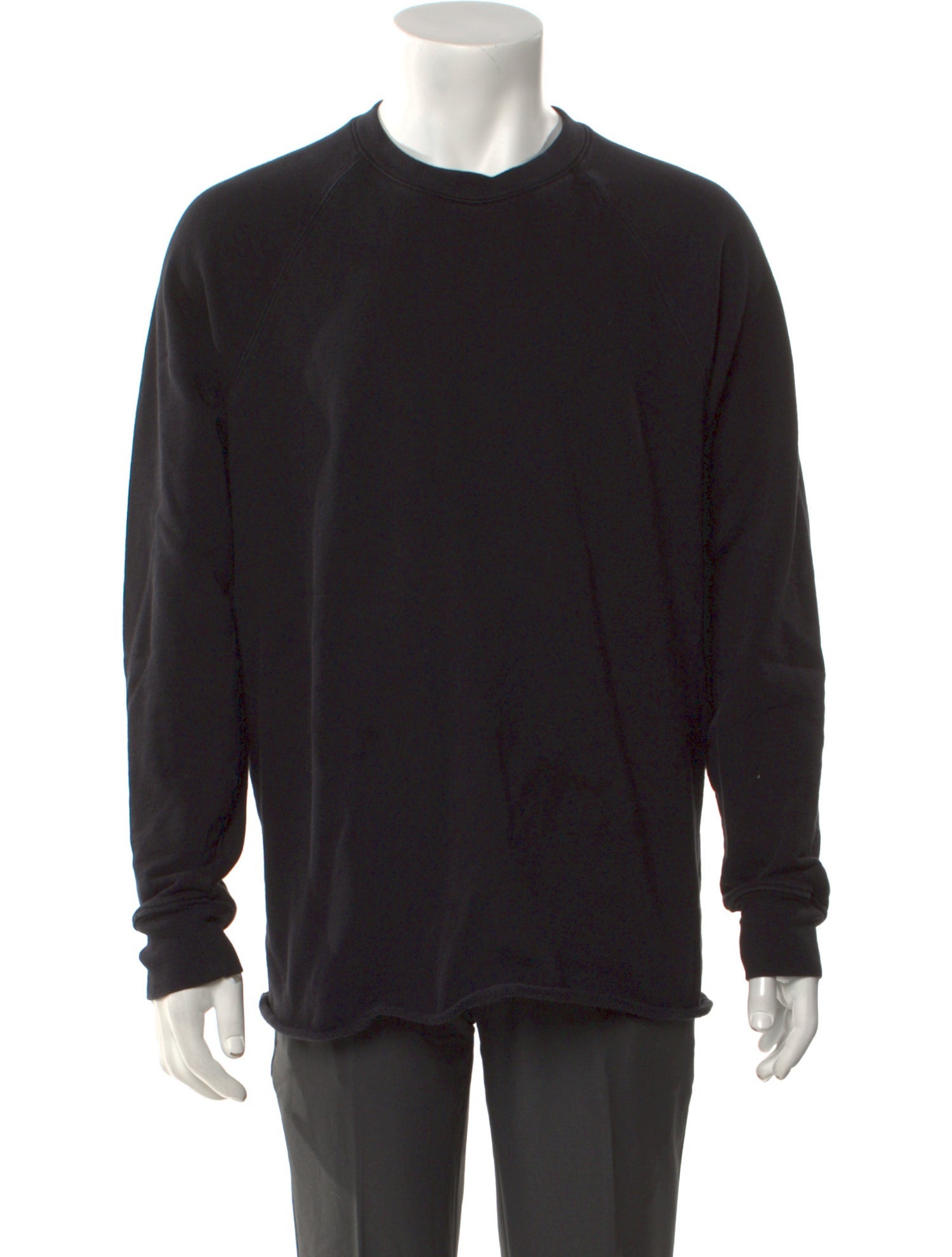 James Perse Crew Neck Long Sleeve Sweatshirt