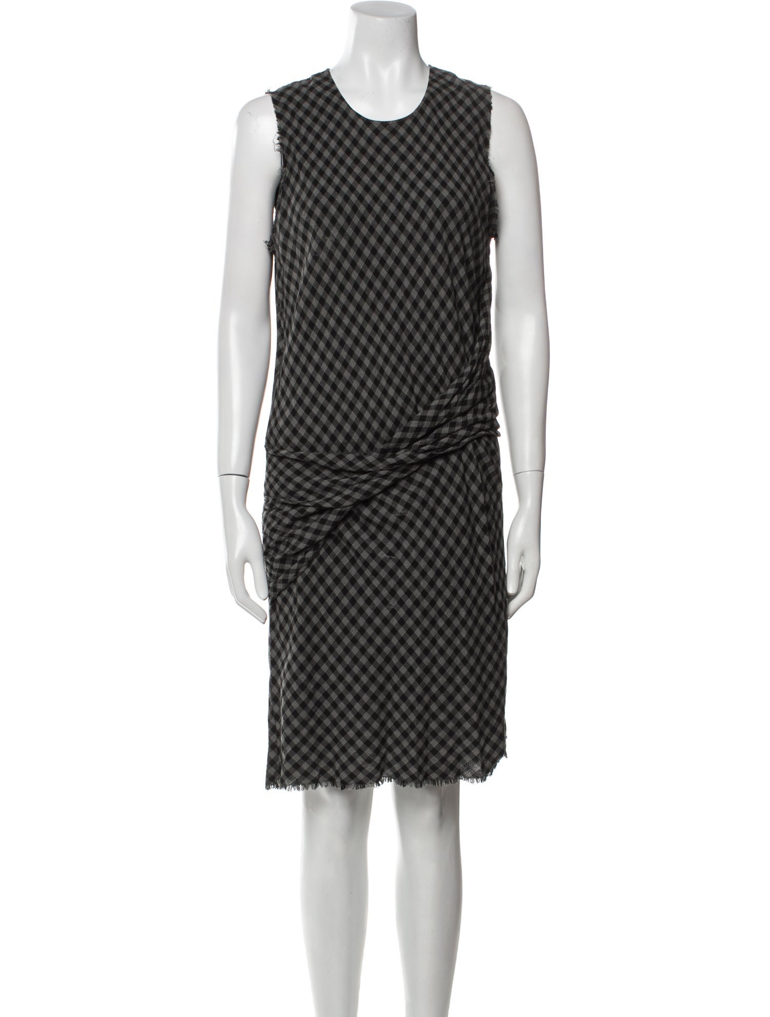 James Perse Printed Knee-Length Dress