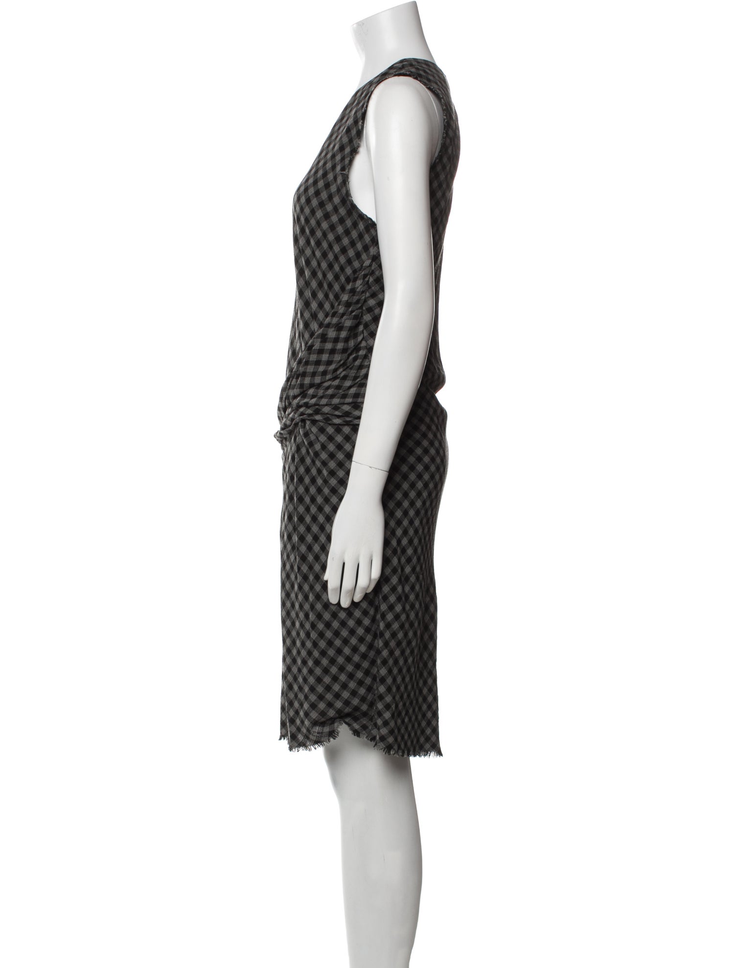 James Perse Printed Knee-Length Dress