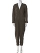 James Perse Linen V-Neck Jumpsuit