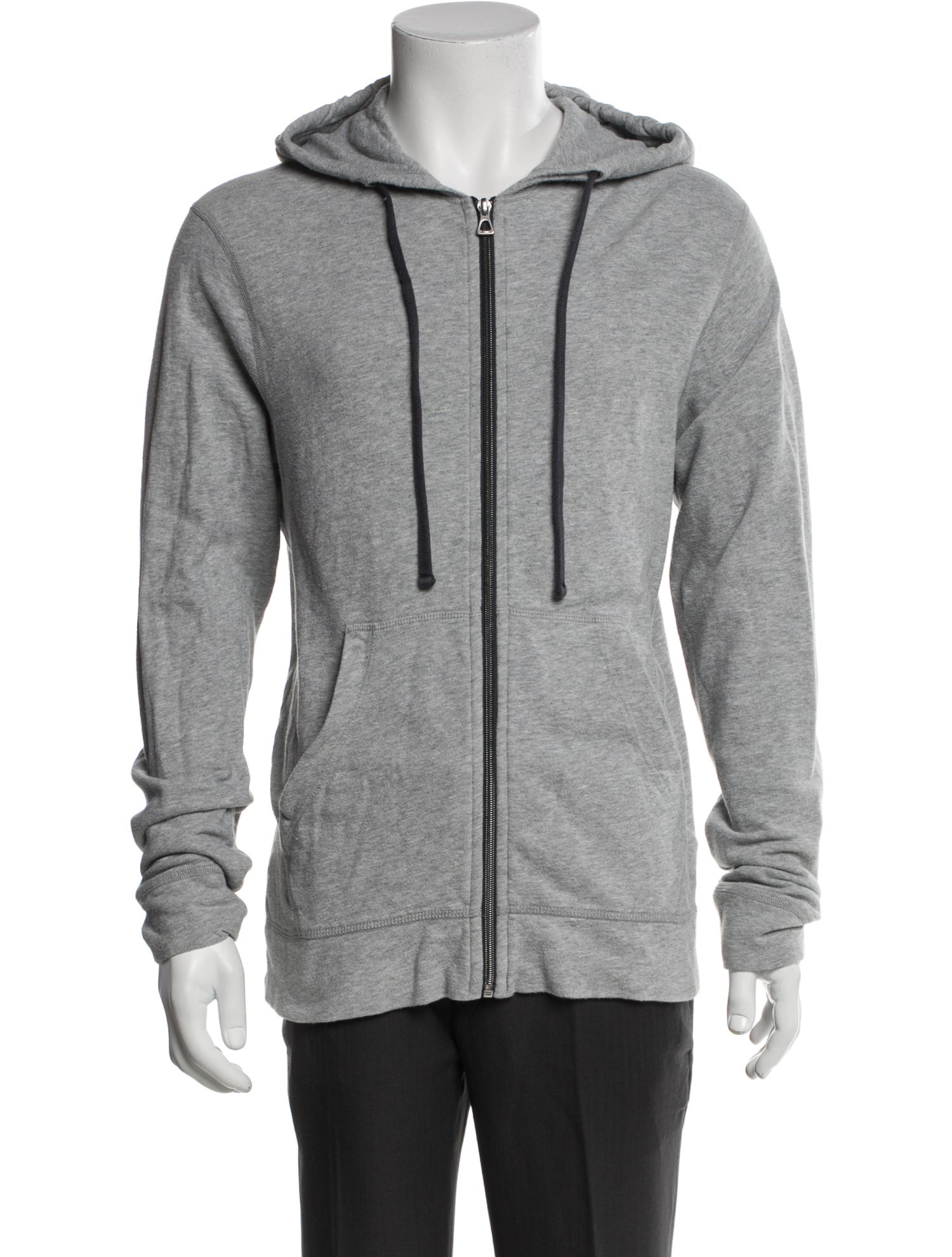James Perse Crew Neck Long Sleeve Hoodie
