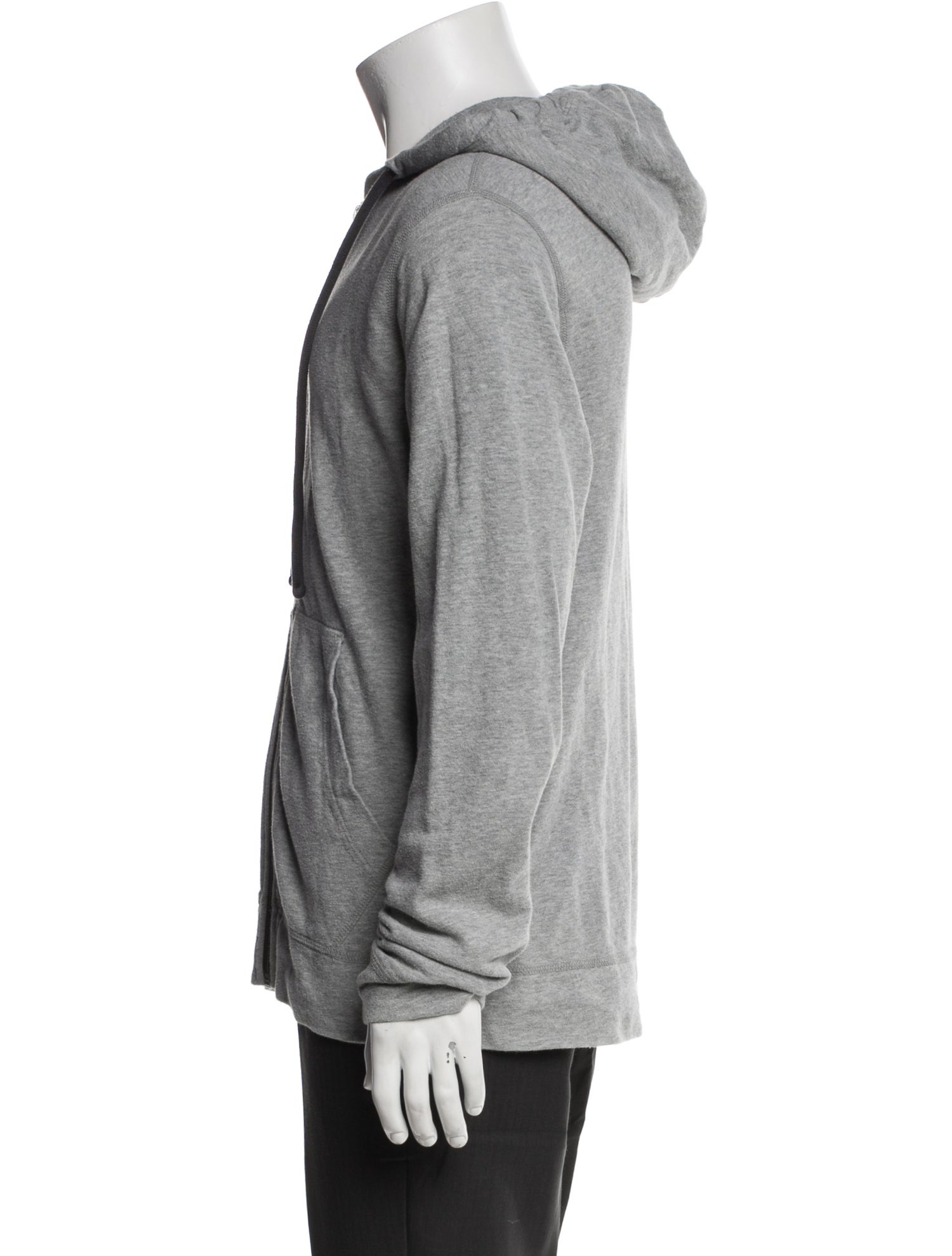 James Perse Crew Neck Long Sleeve Hoodie