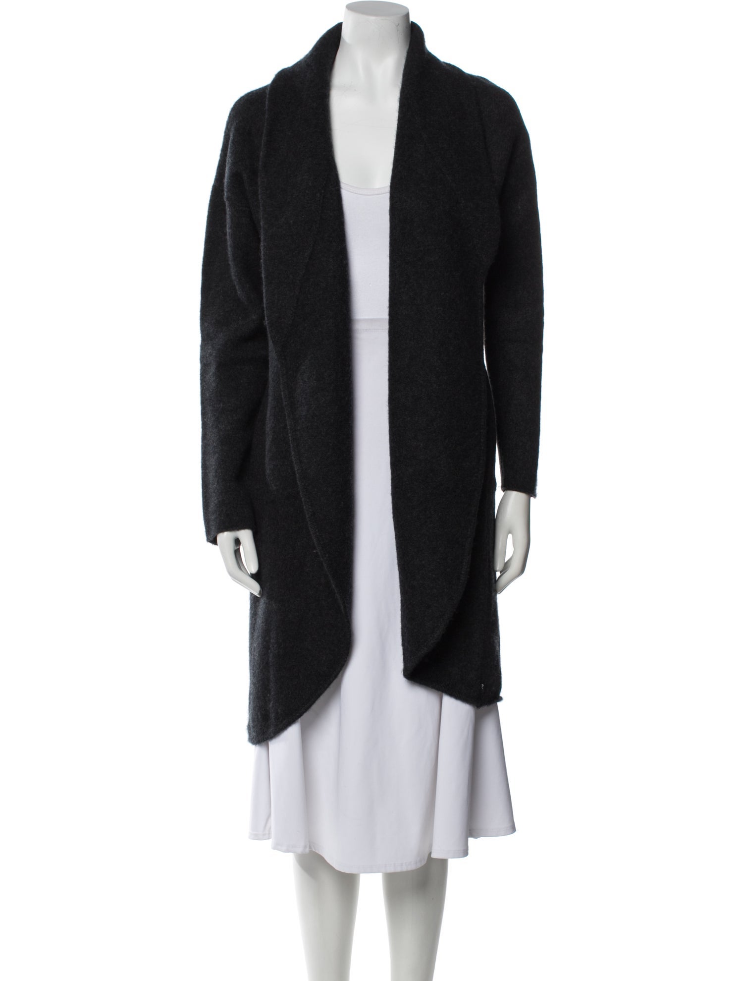 James Perse Cashmere Open Front Sweater