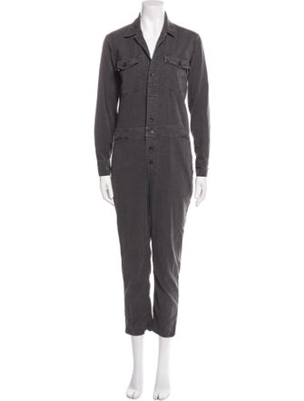 James Perse V-Neck Jumpsuit