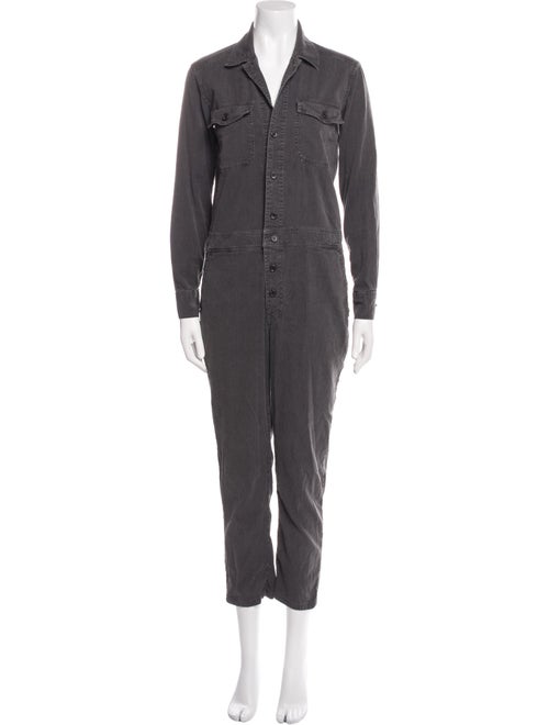 James Perse V-Neck Jumpsuit