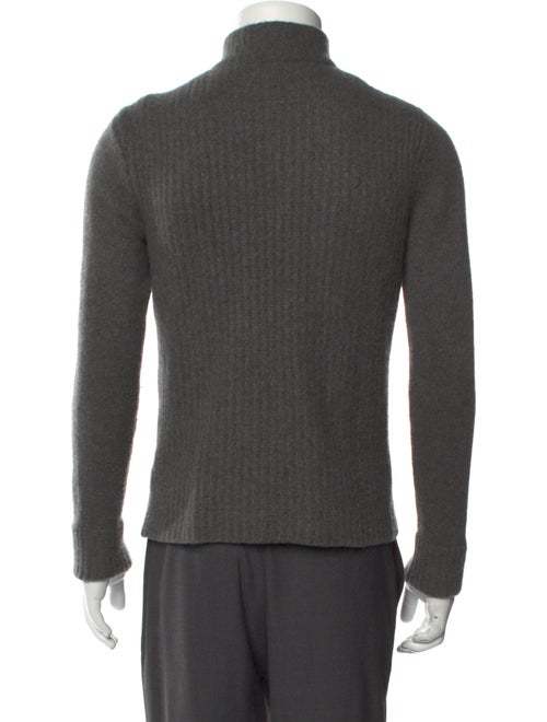 James Perse Cashmere Mock Neck Cardigan
