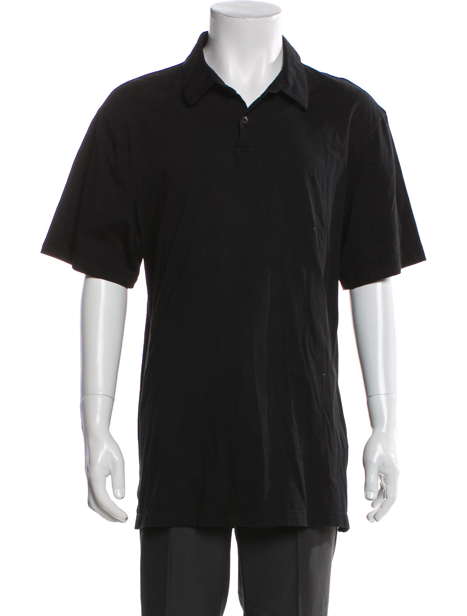 James Perse Collar Short Sleeve Polo Shirt