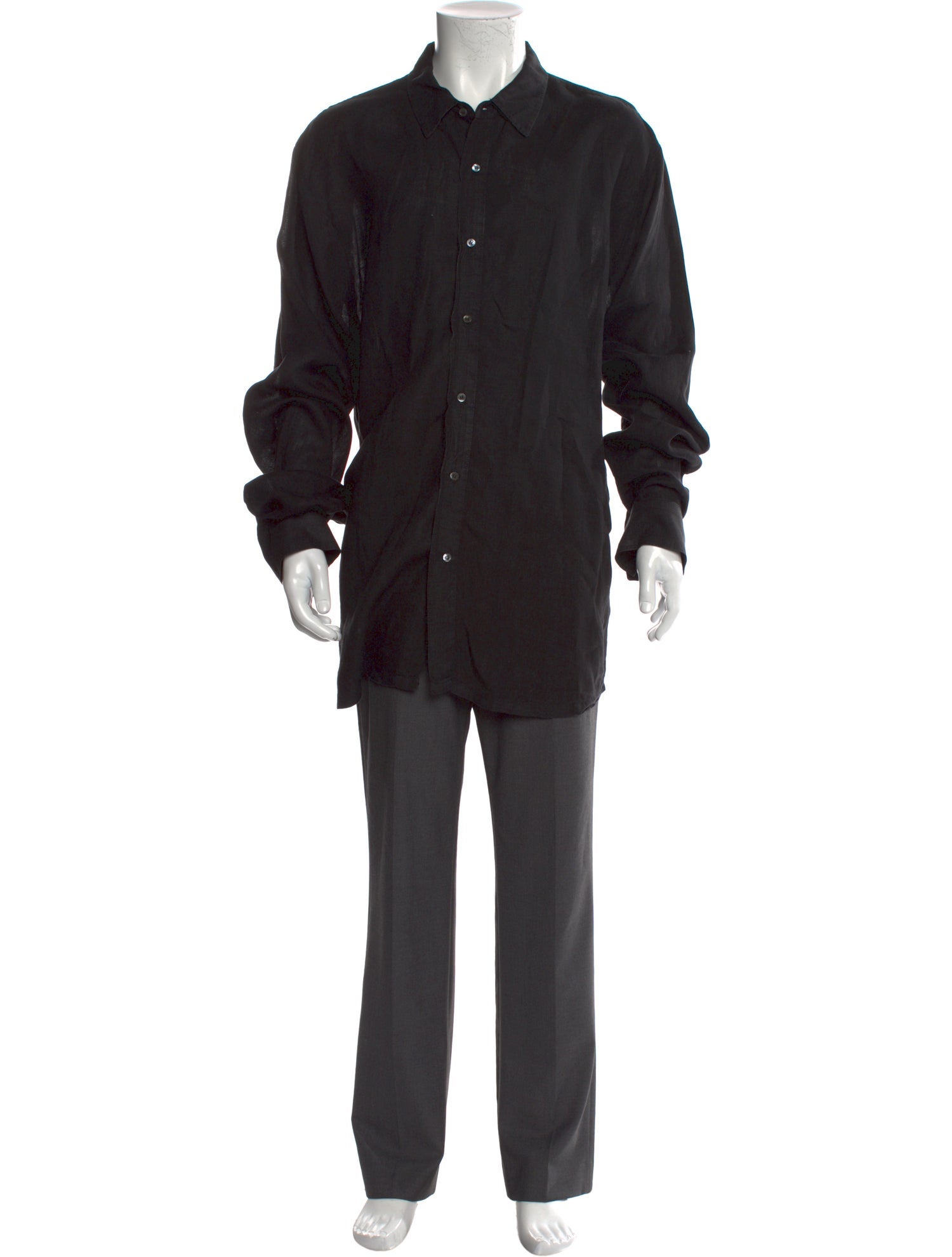 James Perse Linen Long Sleeve Shirt