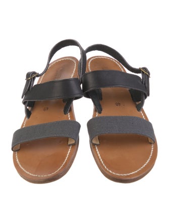 James Perse Suede Slingback Sandals