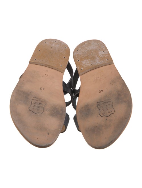 James Perse Suede Slingback Sandals