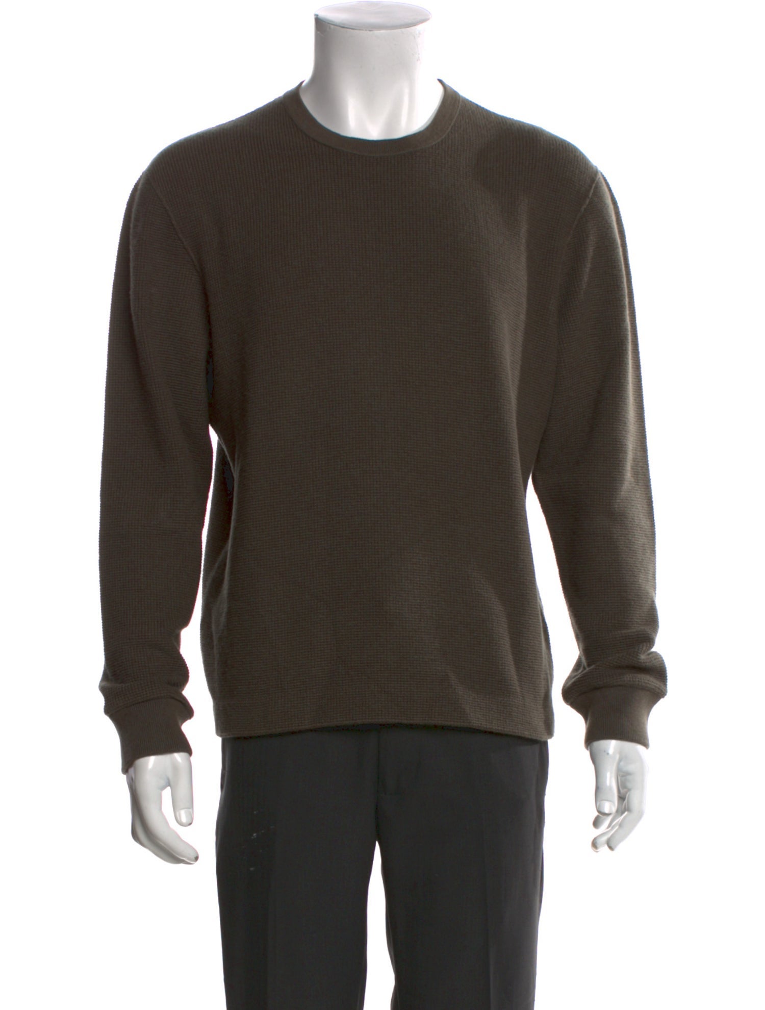 James Perse Crew Neck Long Sleeve Pullover