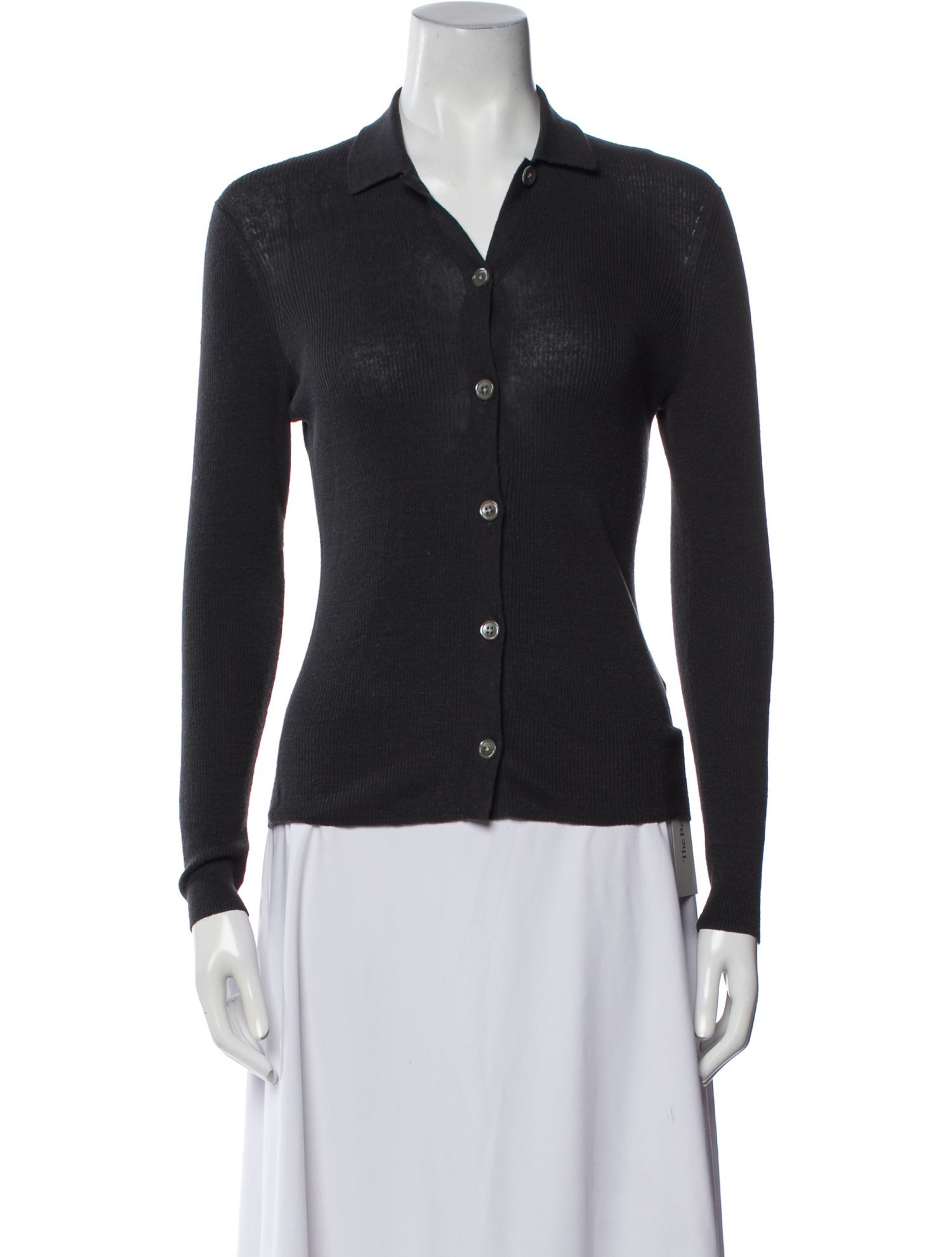 James Perse Long Sleeve Button-Up Top