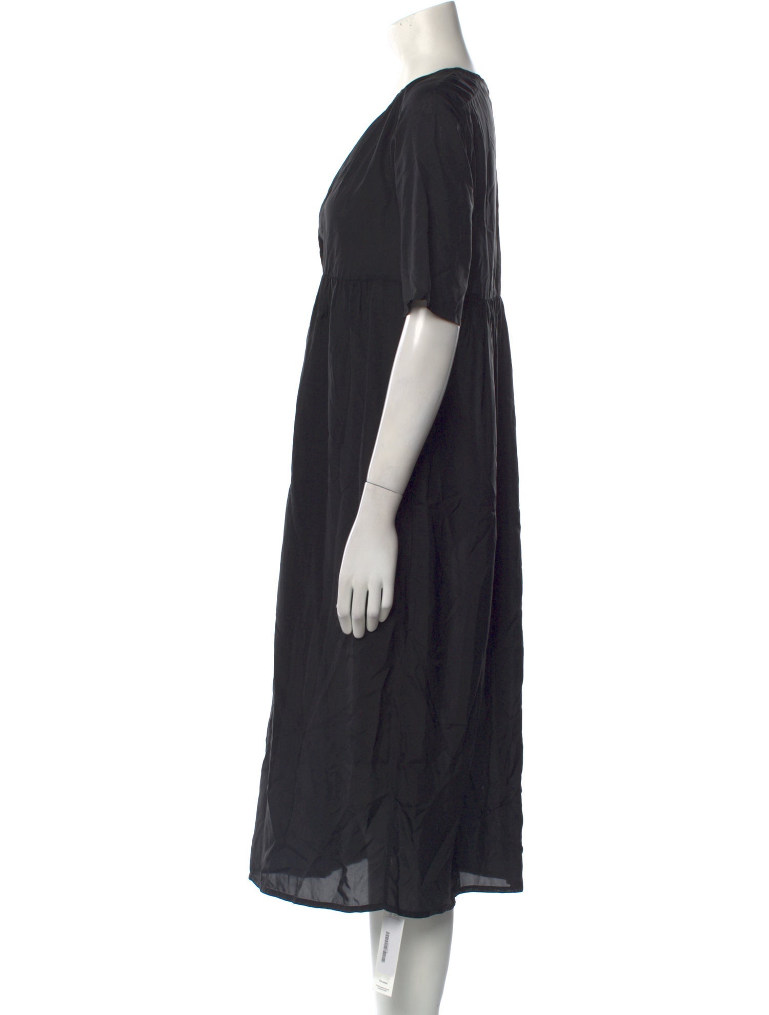 James Perse V-Neck Midi Length Dress