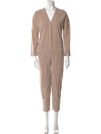 James Perse V-Neck Jumpsuit