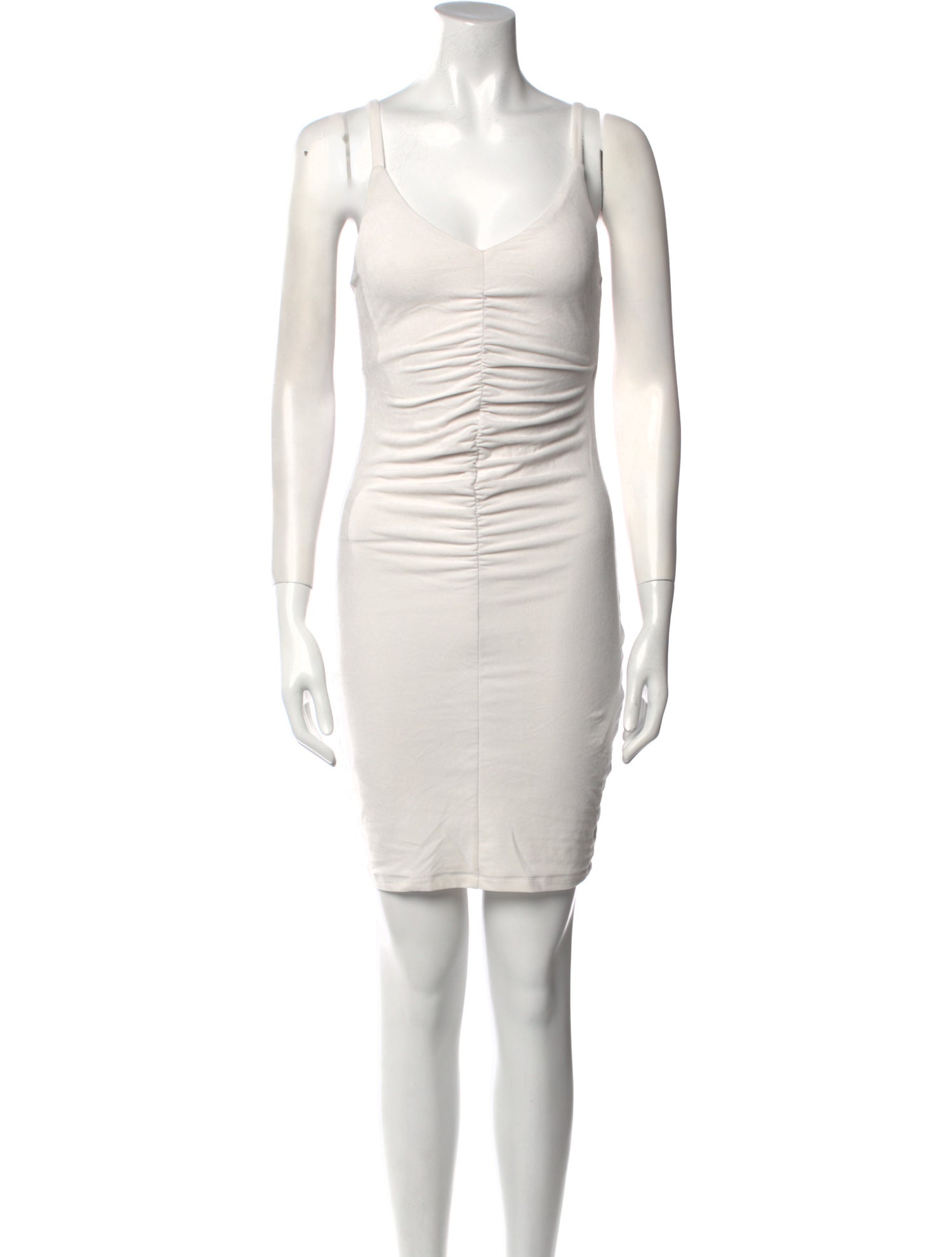 James Perse V-Neck Mini Dress