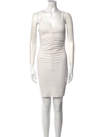 James Perse V-Neck Mini Dress