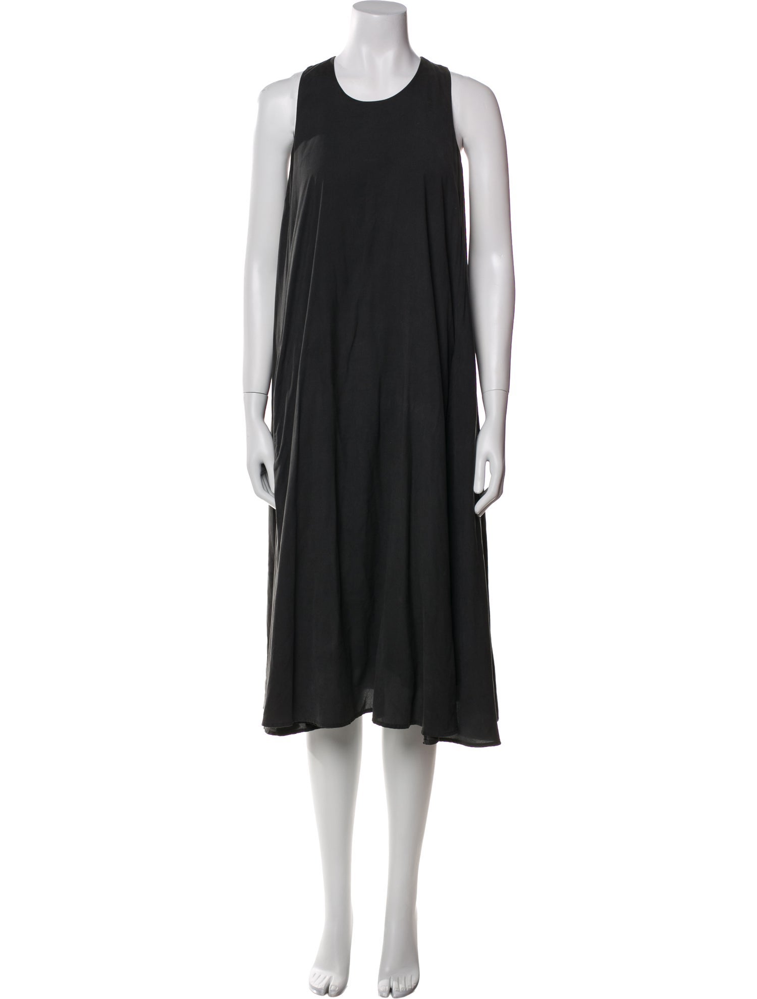 James Perse Crew Neck Midi Length Dress