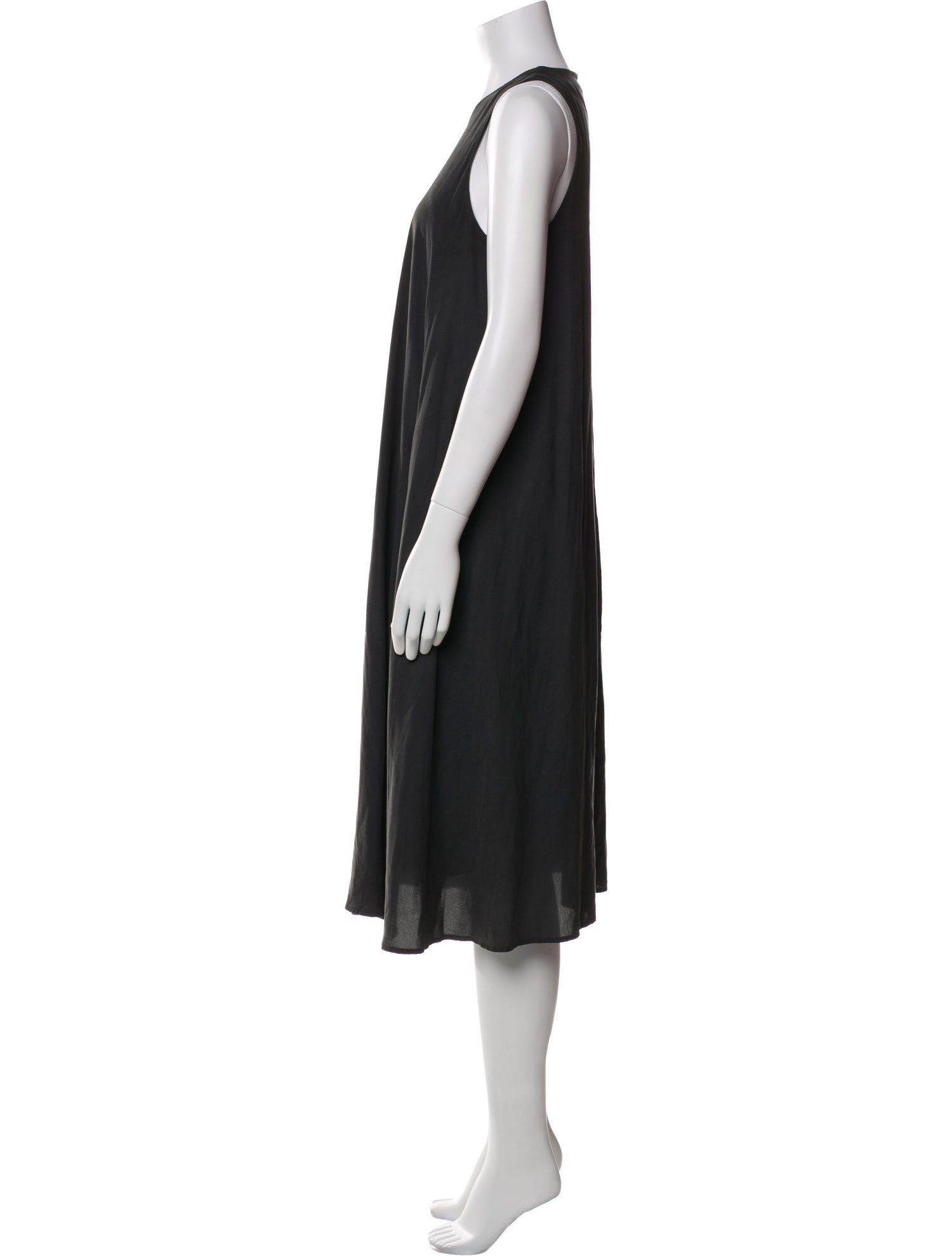 James Perse Crew Neck Midi Length Dress