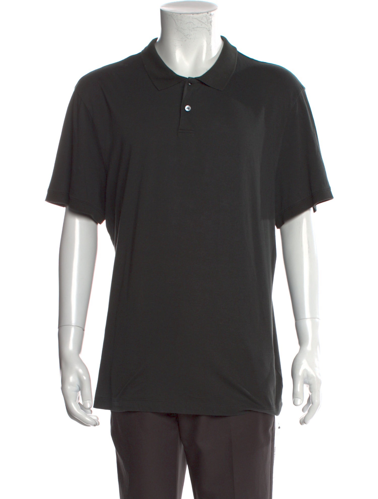 James Perse Collar Short Sleeve Polo Shirt