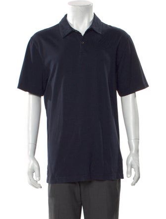 James Perse Collar Short Sleeve Polo Shirt