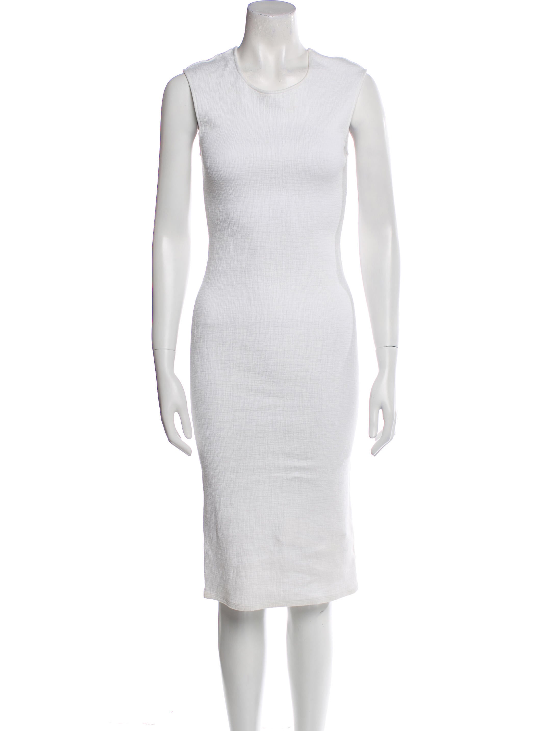 James Perse Crew Neck Midi Length Dress