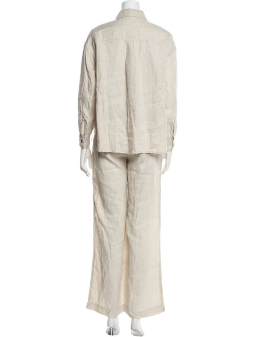 James Perse Linen Pant Set