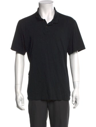 James Perse Collar Short Sleeve Polo Shirt