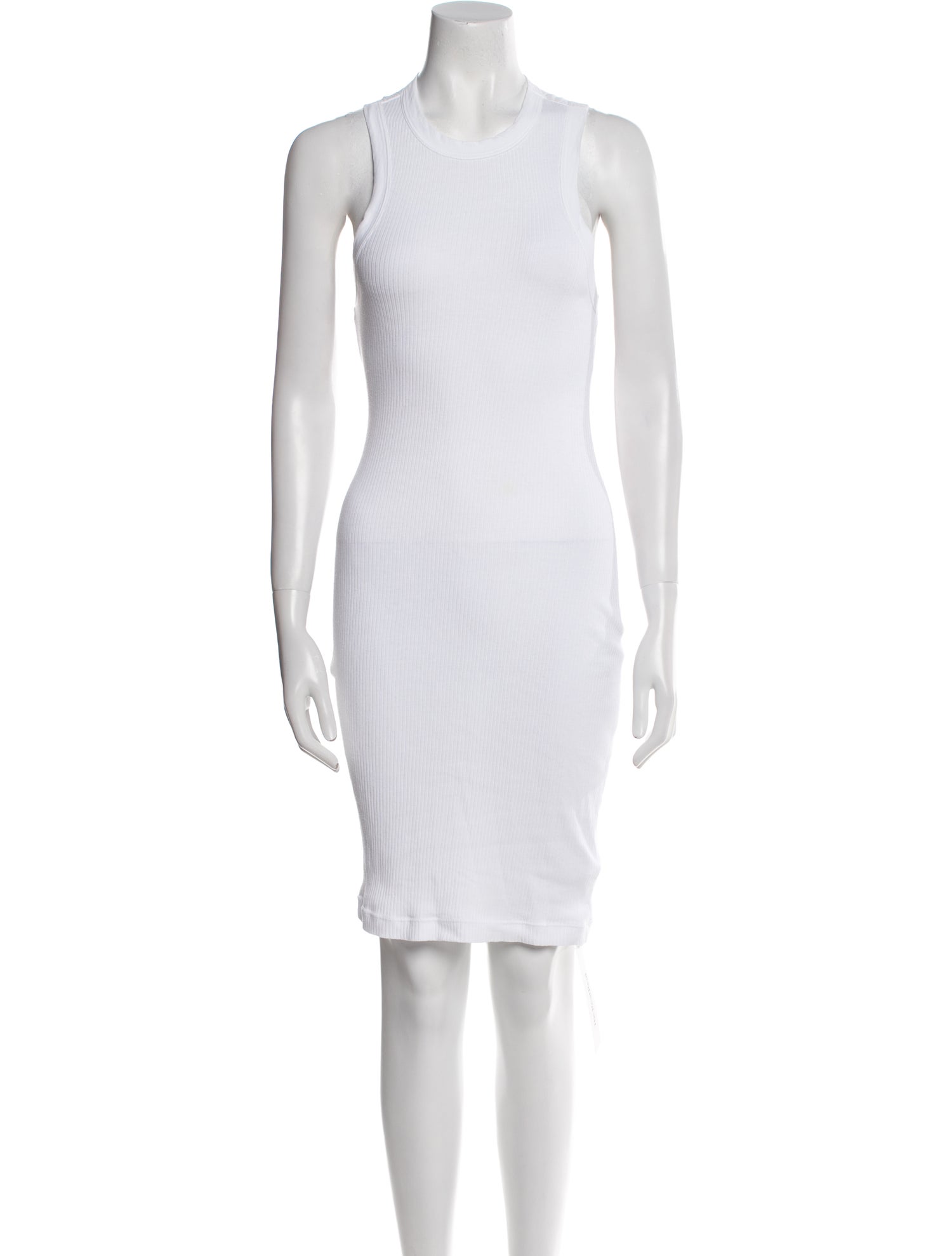 James Perse Crew Neck Knee-Length Dress