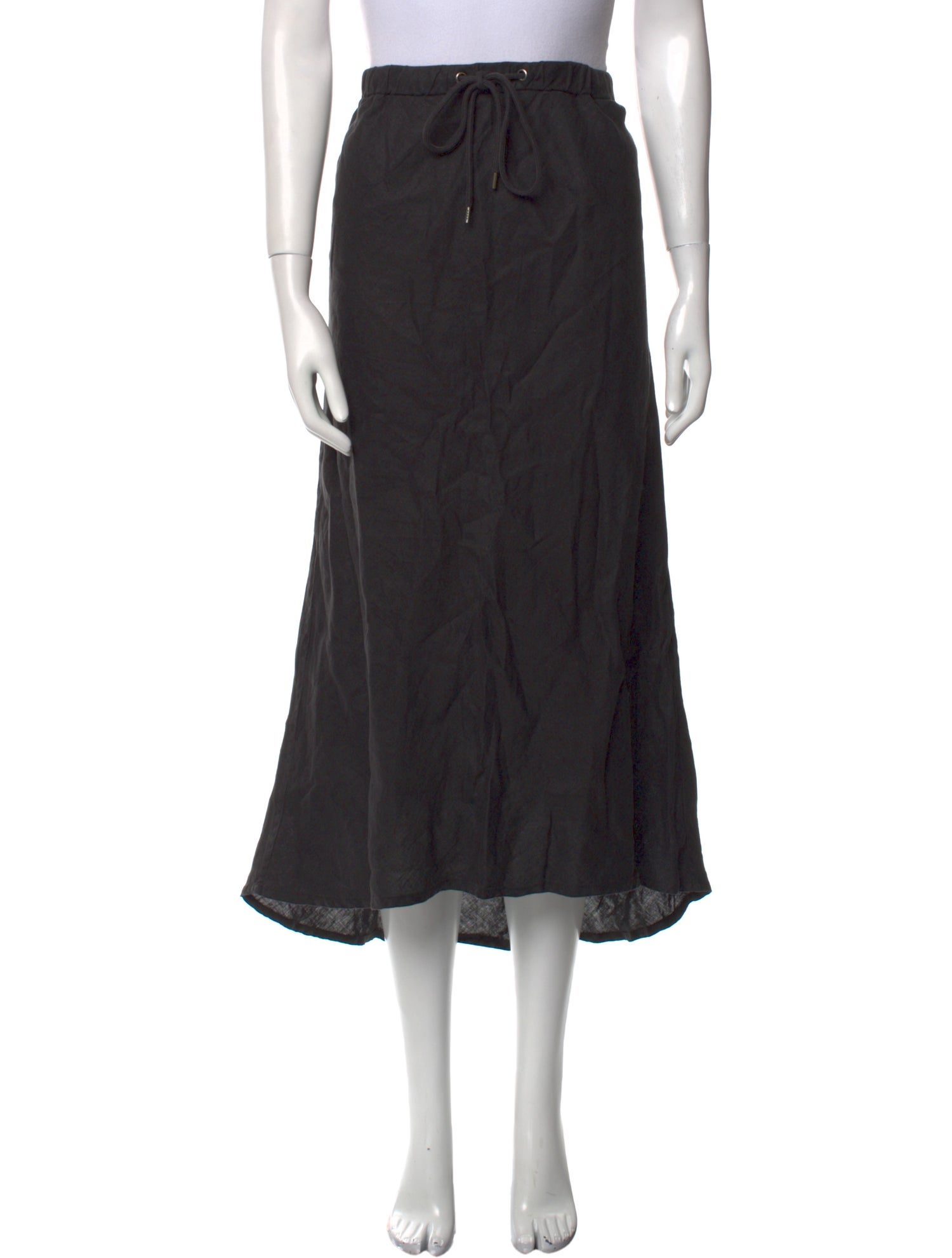 James Perse Linen Midi Length Skirt w/ Tags