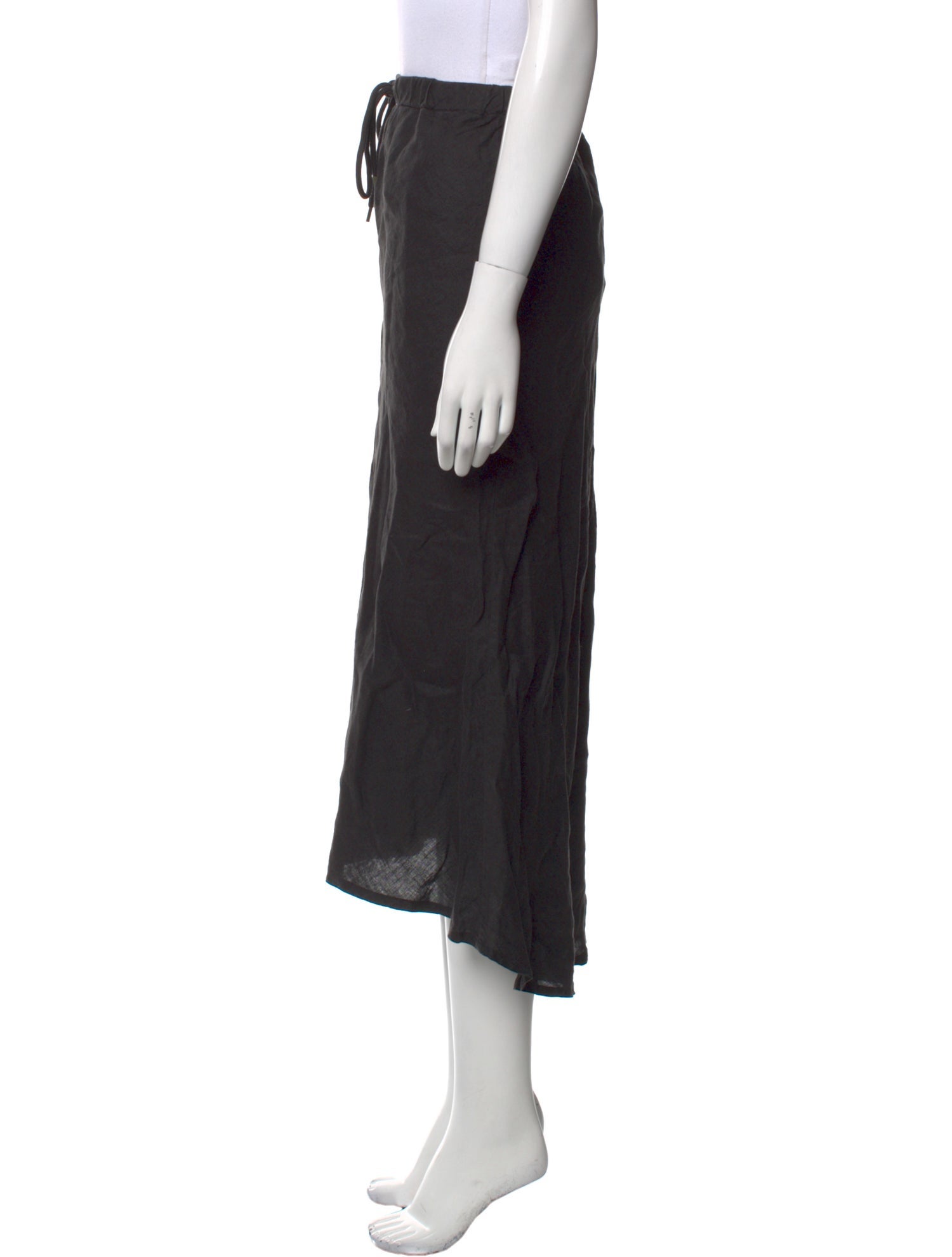 James Perse Linen Midi Length Skirt w/ Tags