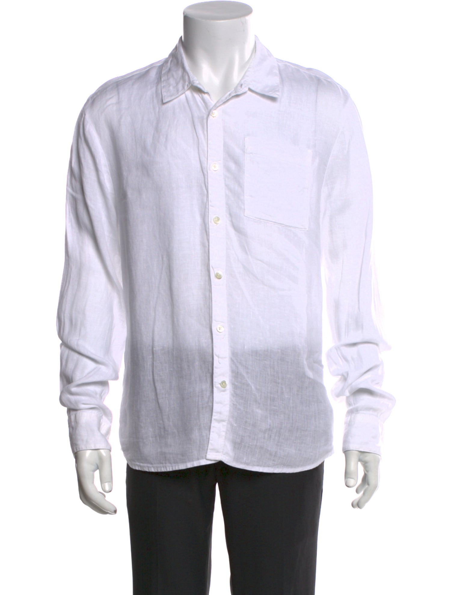 James Perse Linen Long Sleeve Shirt