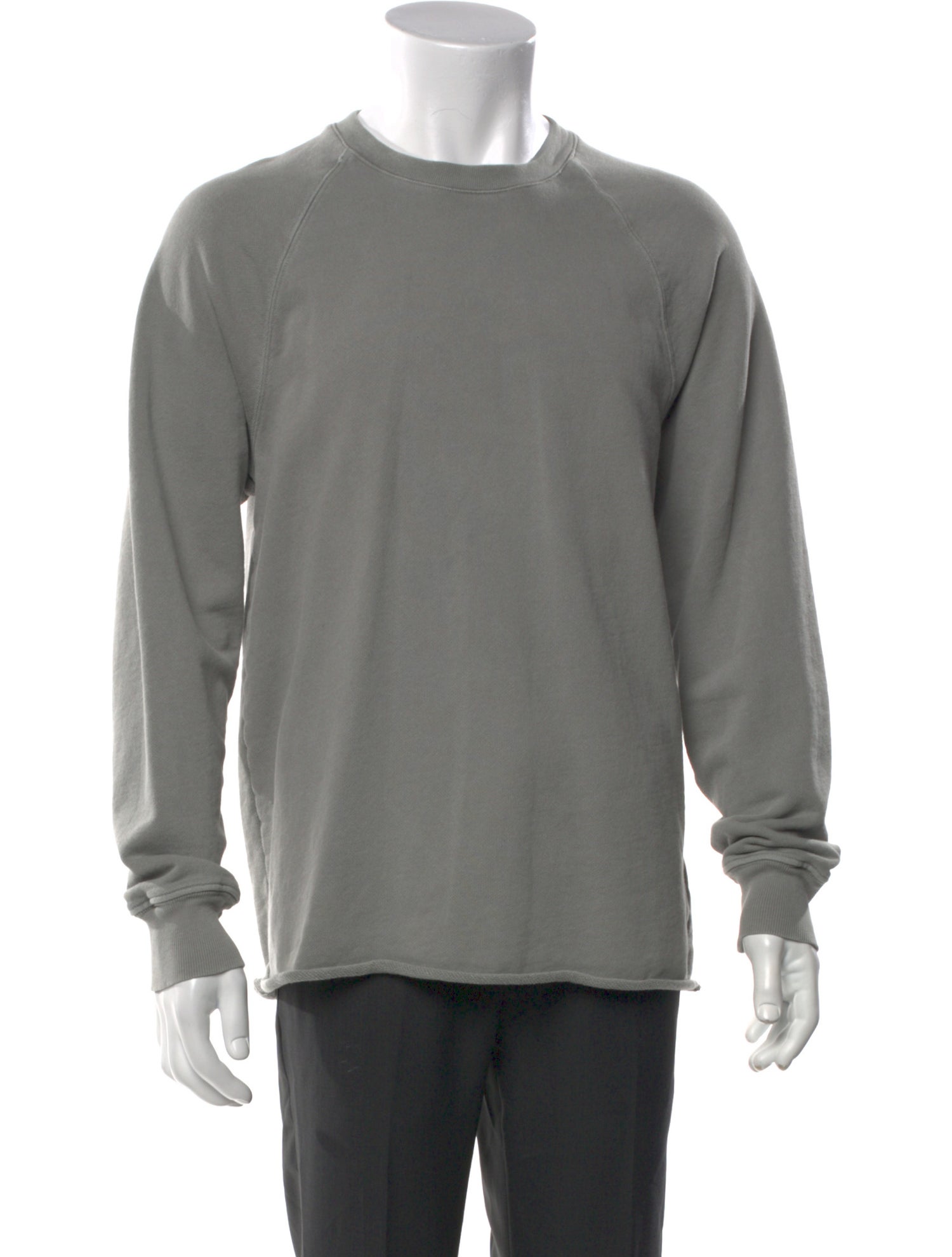 James Perse Crew Neck Long Sleeve Sweatshirt