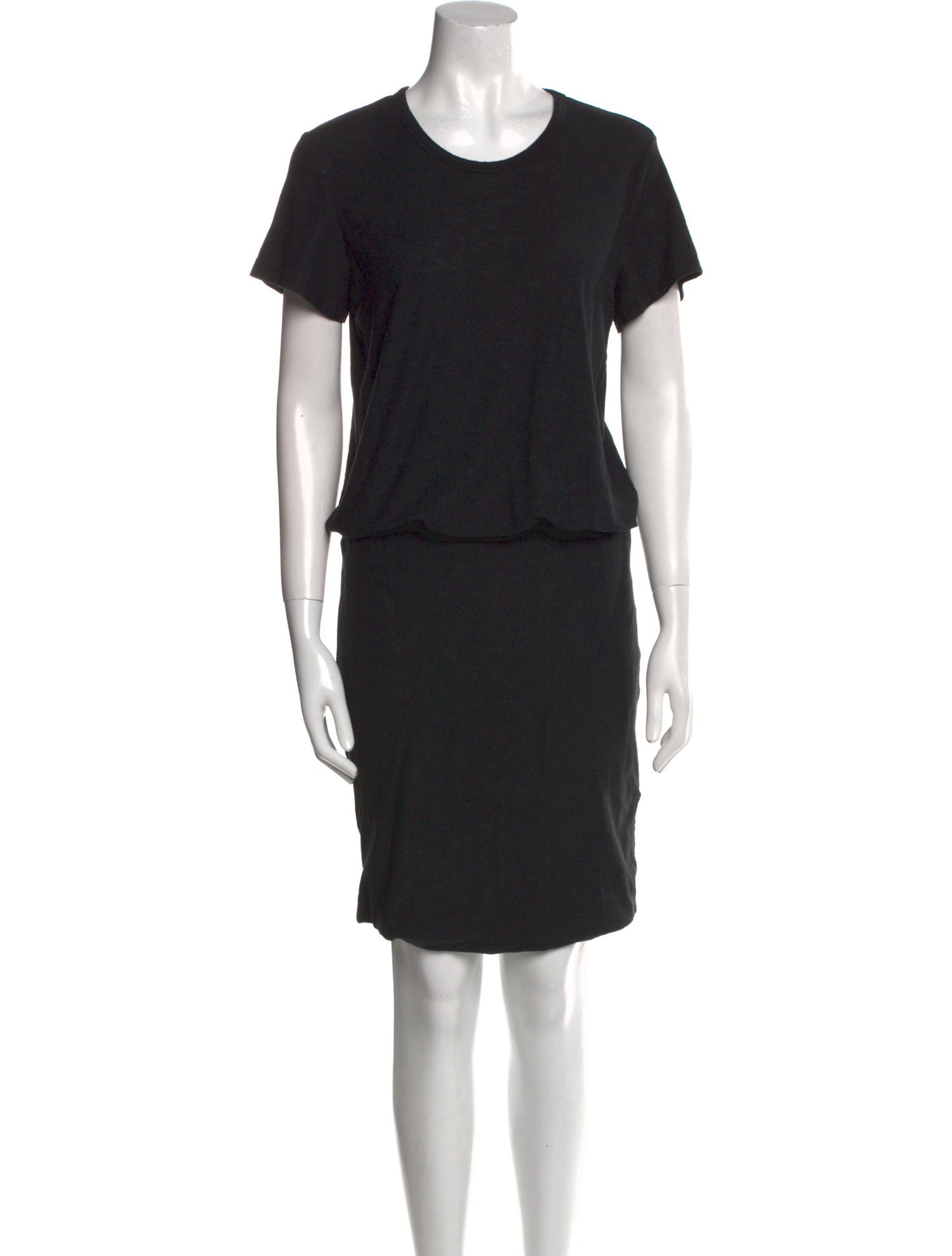 James Perse Crew Neck Knee-Length Dress