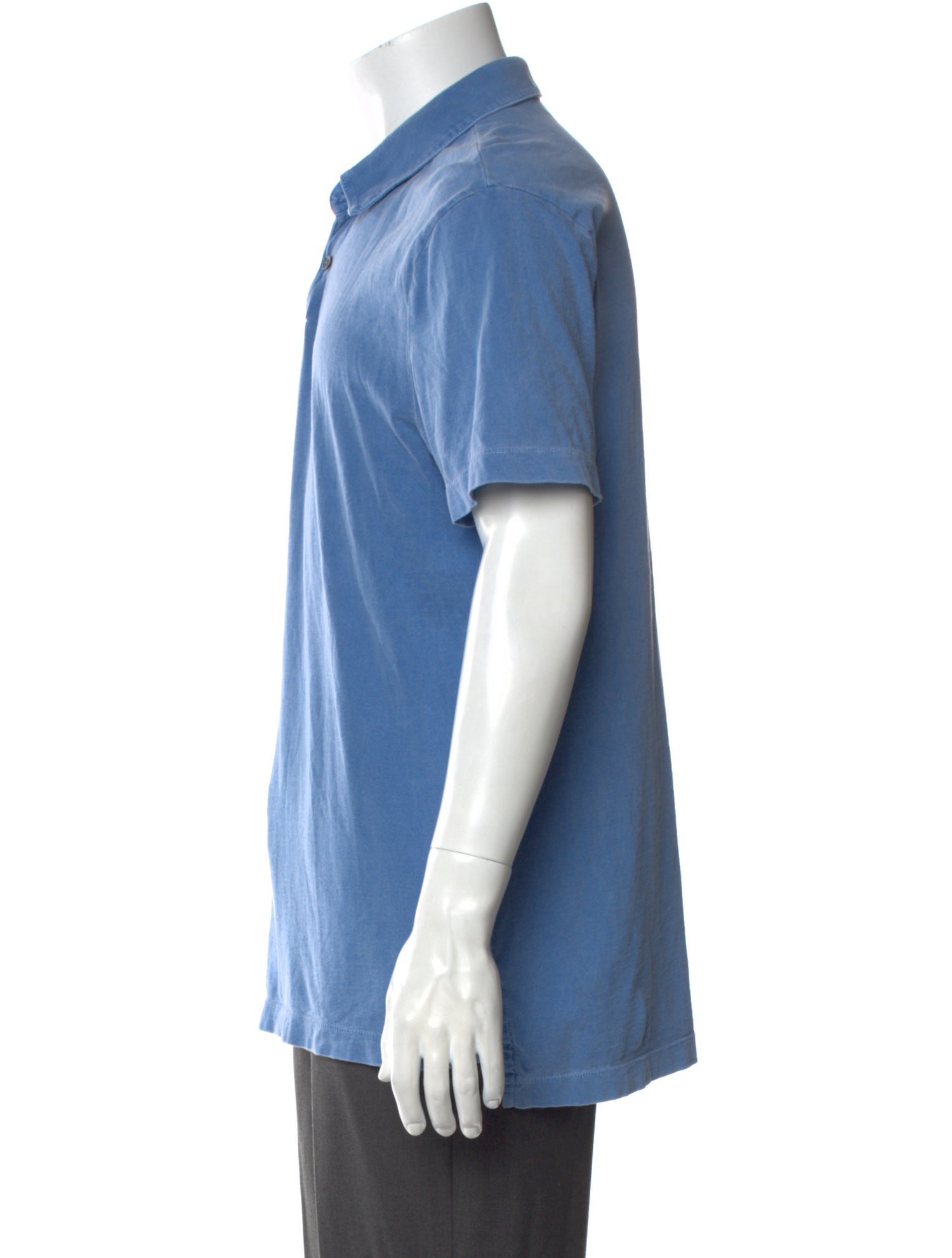 James Perse Collar Short Sleeve Polo Shirt