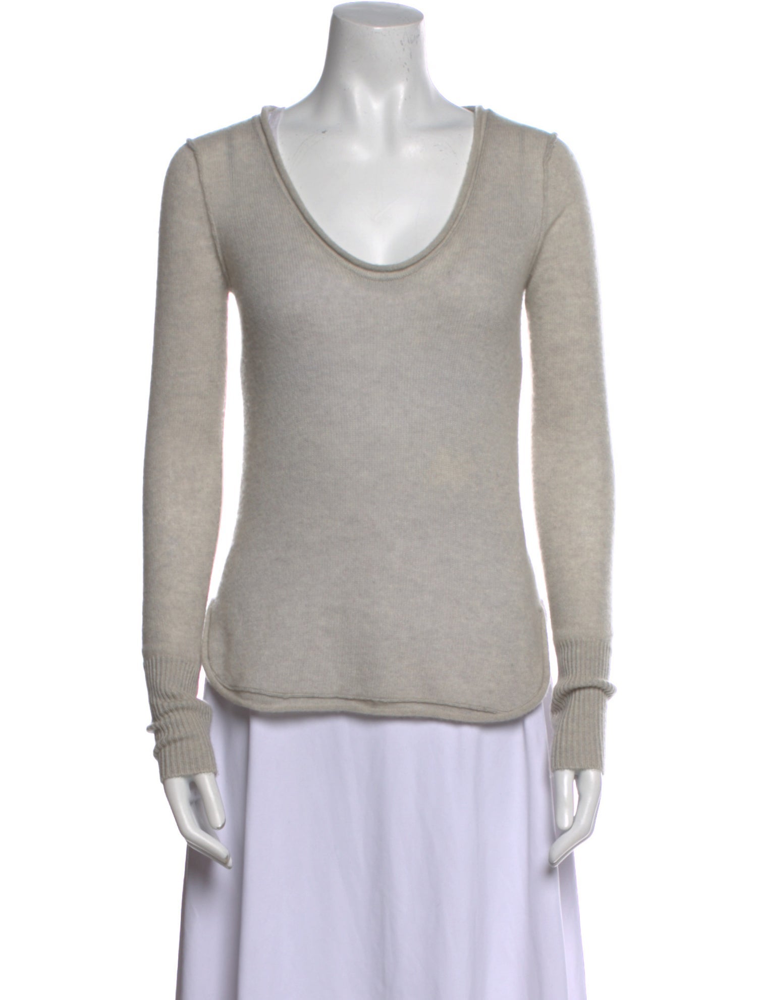 James Perse Cashmere Scoop Neck Sweater