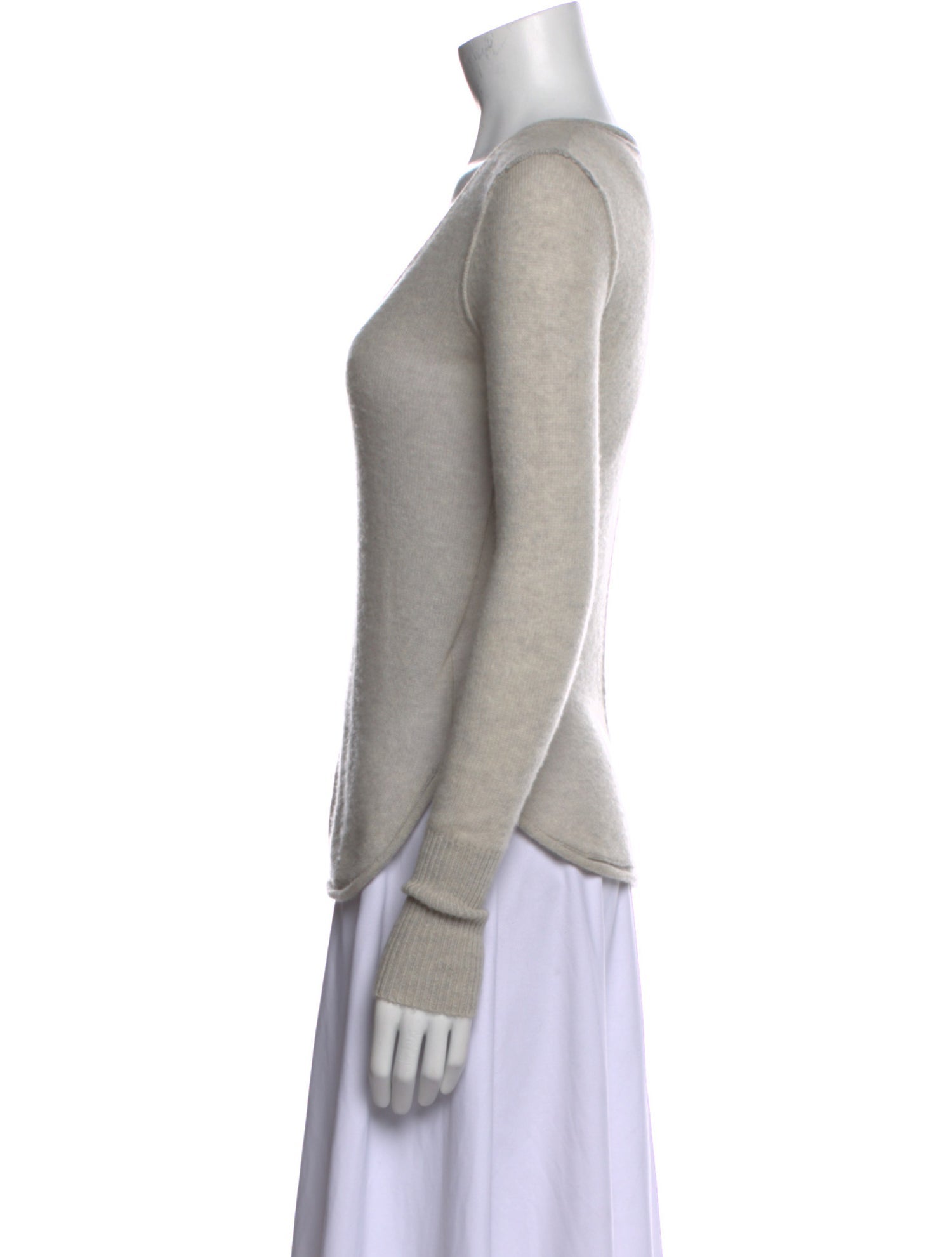 James Perse Cashmere Scoop Neck Sweater
