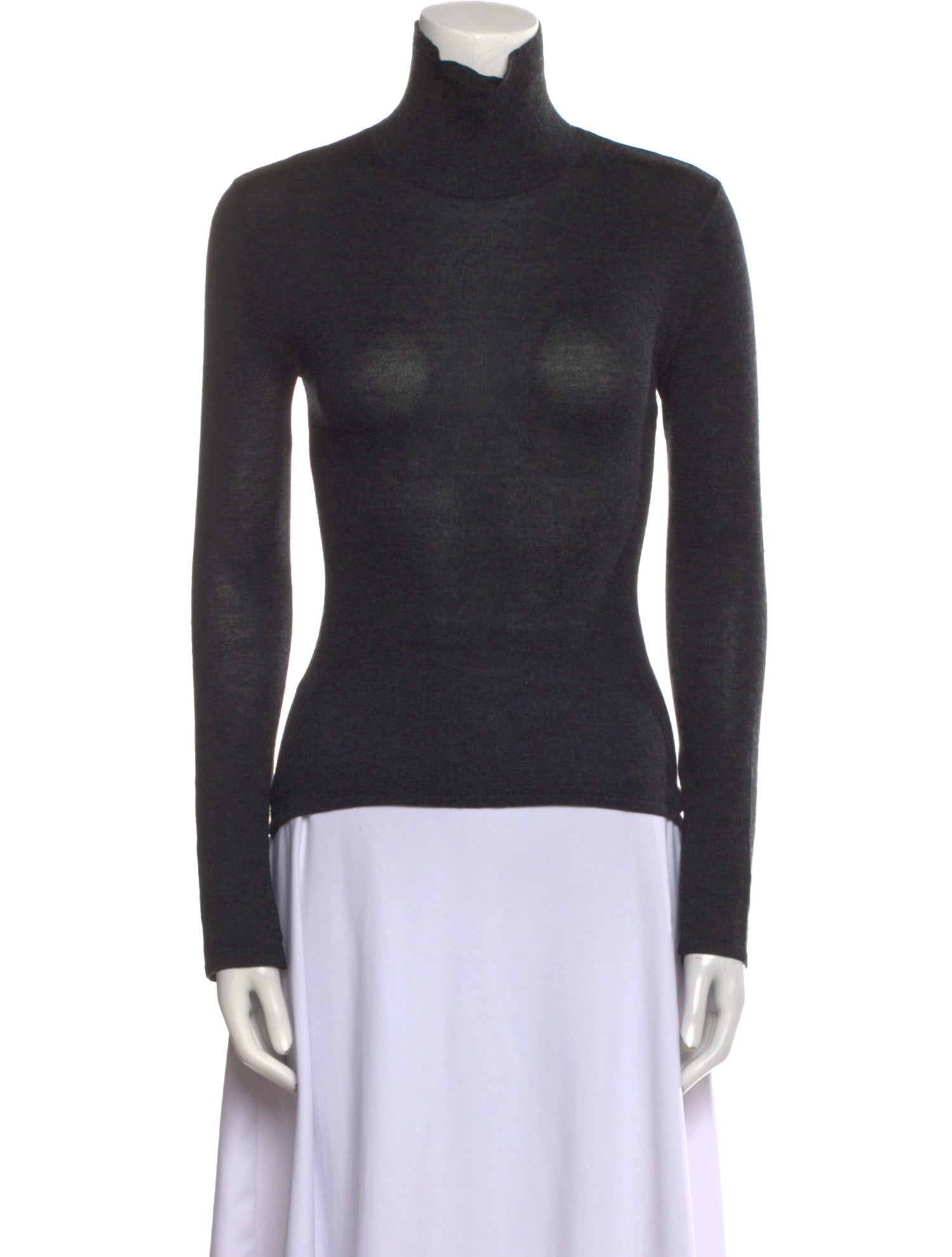 James Perse Silk Turtleneck Sweater
